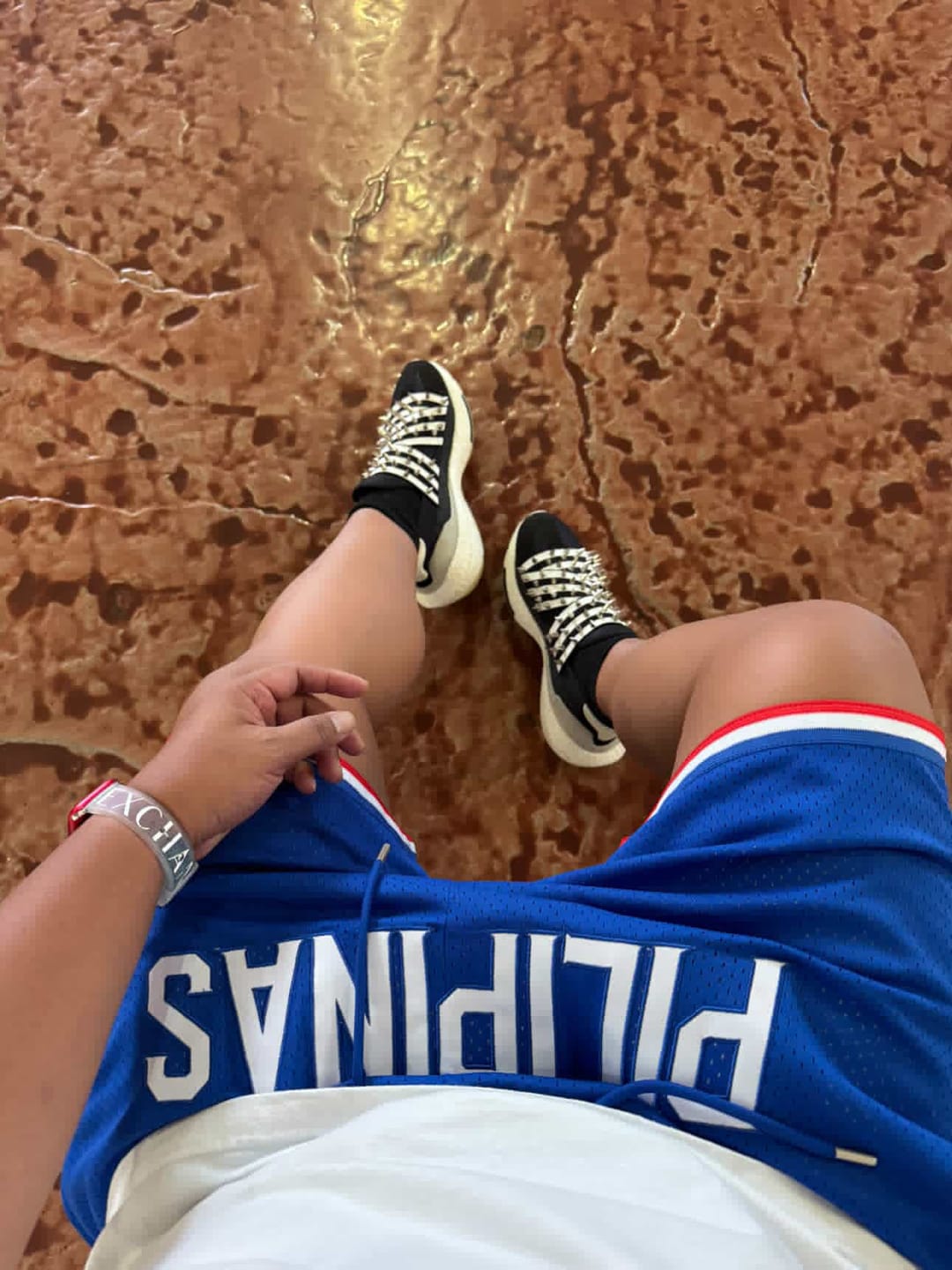 Customer photo review of Philippines Basketball Shorts
