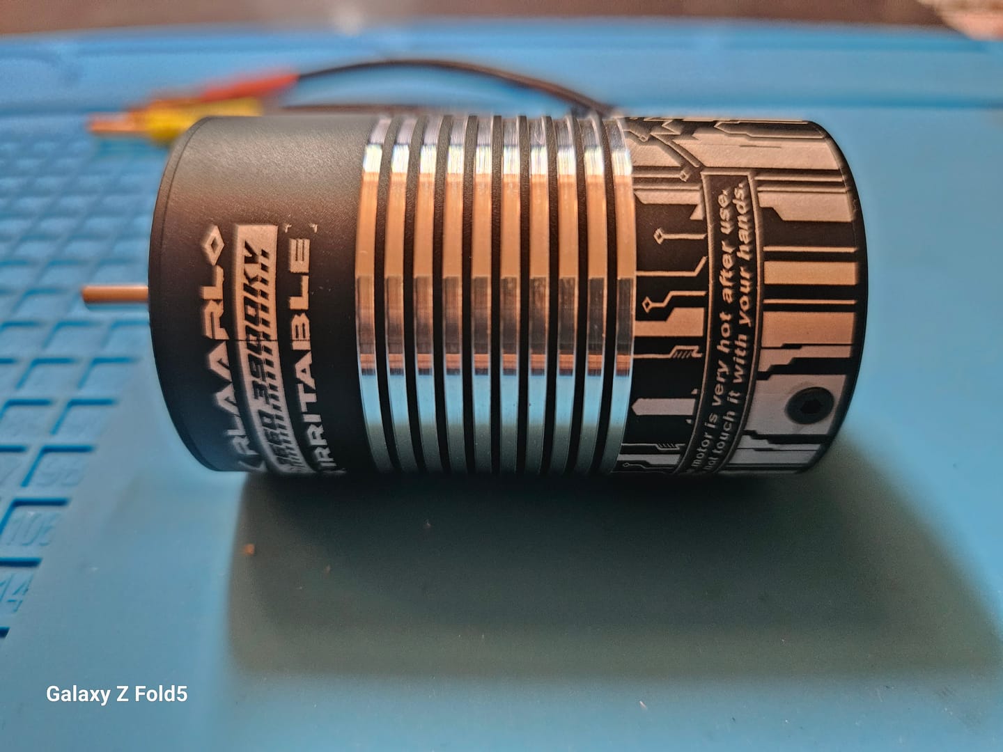 Customer photo review of Brushless Motor With Temperature Sensing Line For RC CAR