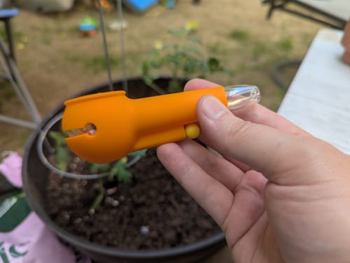 Customer photo review of The Pipe Cover - Pumpkin