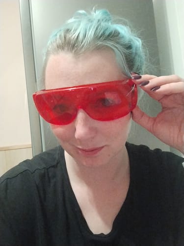 Zákaznická recenze s fotkou produktu VisionX