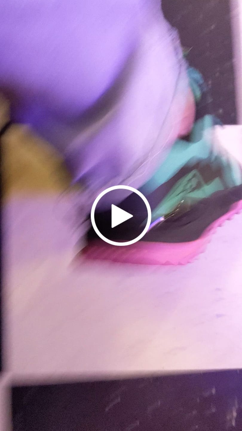 Customer video review of Aurora - Wide Toe Sneakers
