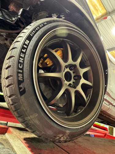 Customer photo review of Muteki SR48 Steel Extended Lug Nuts