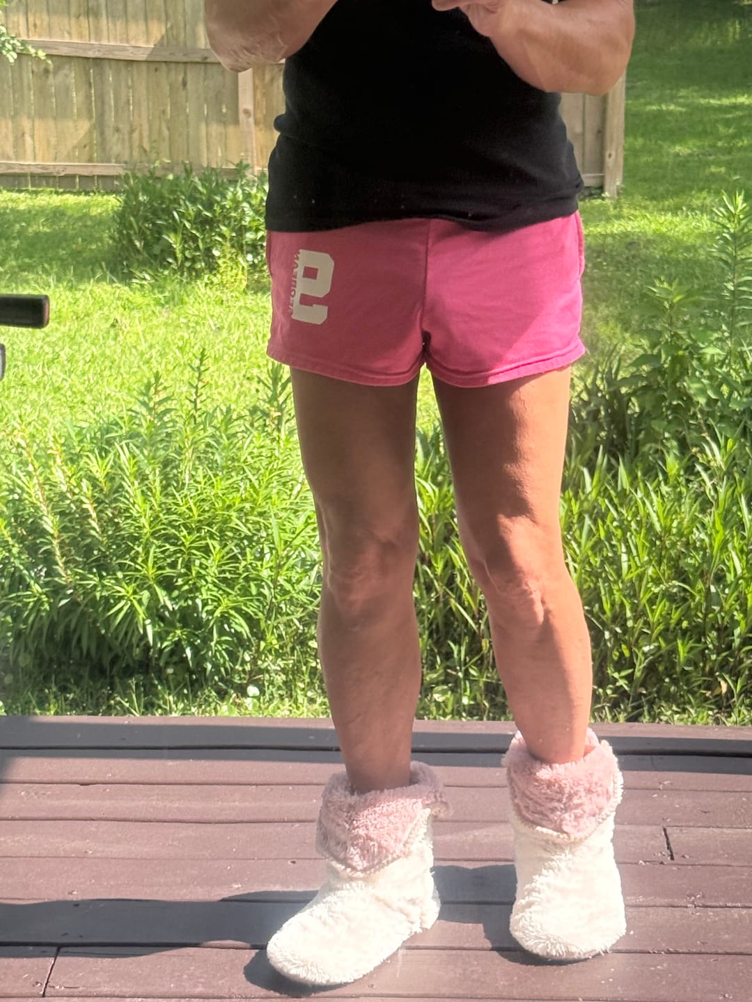 Customer photo review of Men’s Drawstring Sport Shorts