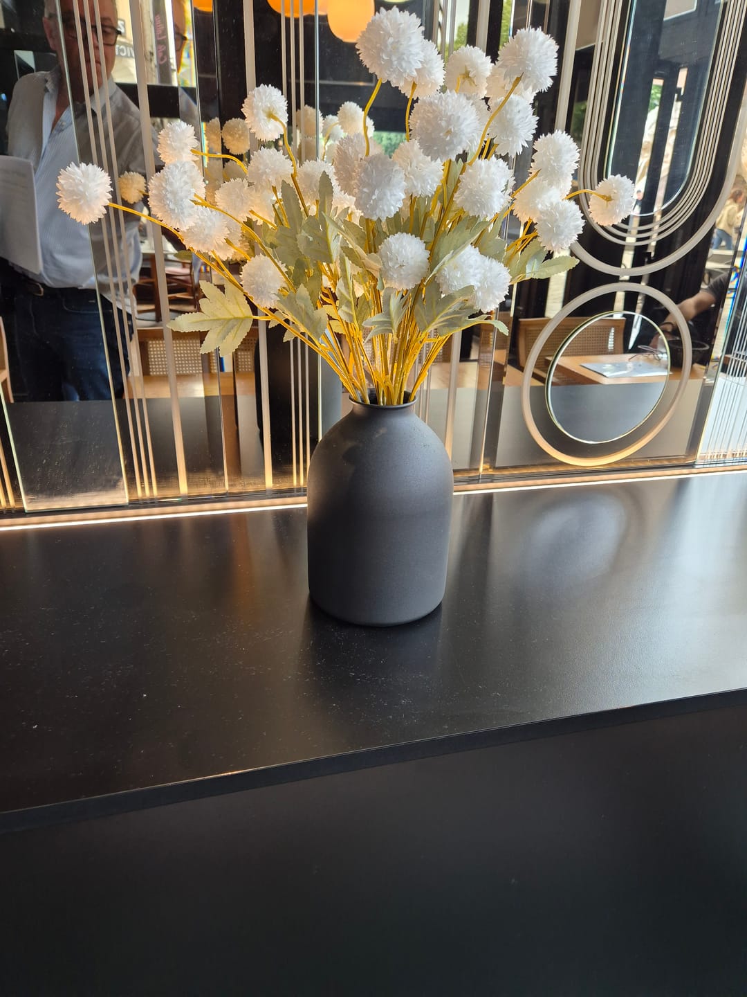 Customer photo review of Casa vase - Noir mat