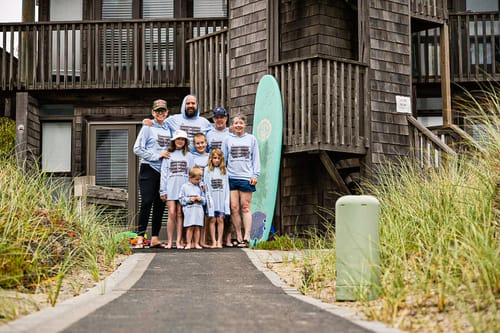 Customer photo review of Custom Hooded UPF Shirt