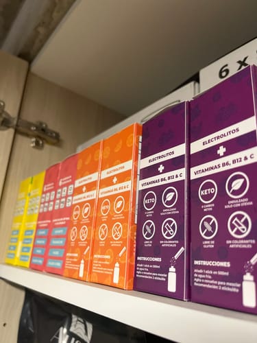 Customer photo review of Pack 4x Electrolitos Mix Sabores (48 sticks)