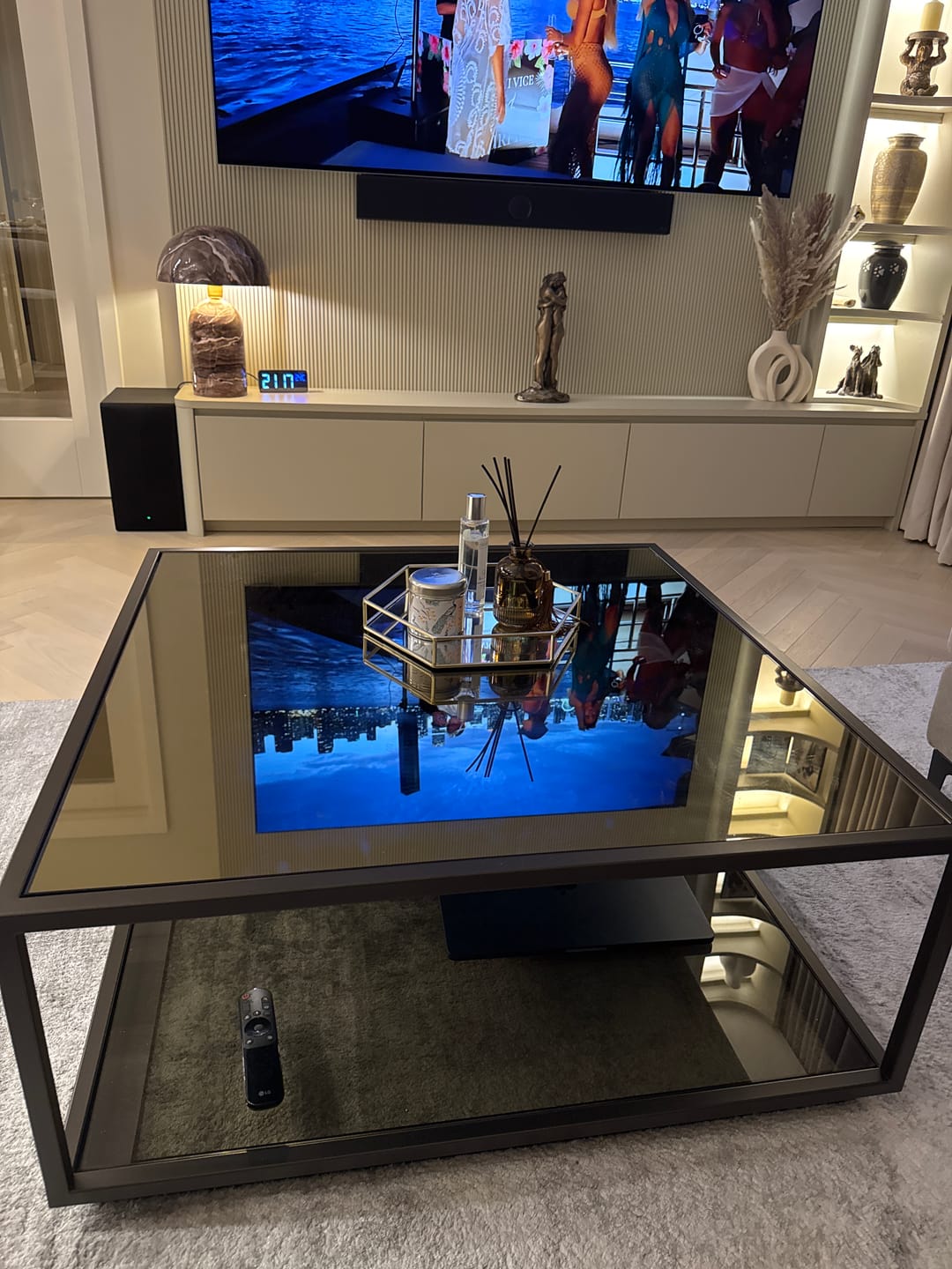 Customer photo review of Amara Coffee Table - Dark Bronze