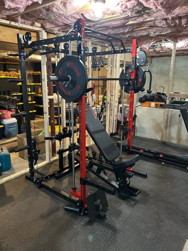 Customer photo review of M3 All-in-One Smith Machine Functional Trainer