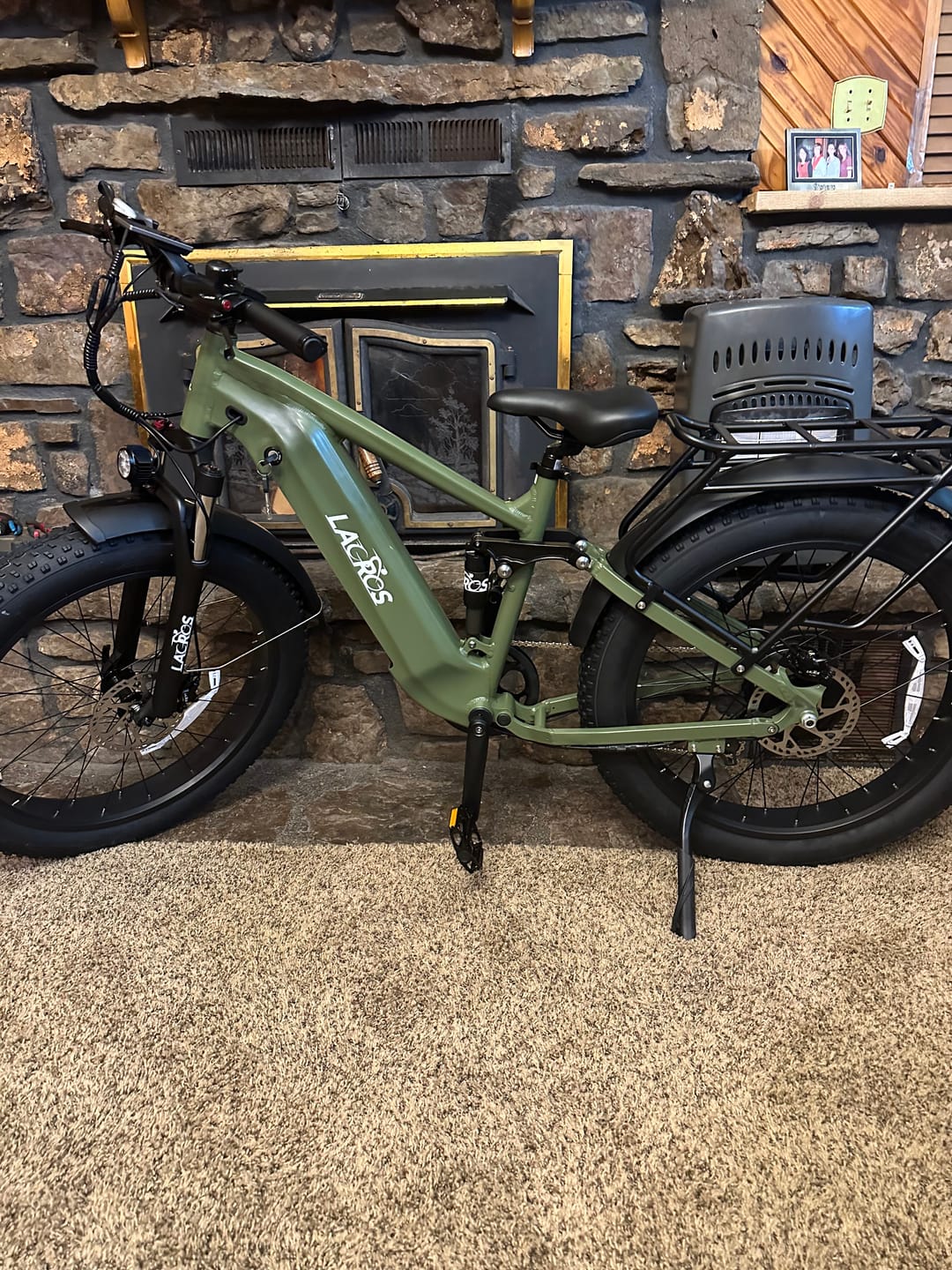 Customer photo review of Thunder - Full Suspension Electric Mountain Bike for Sale