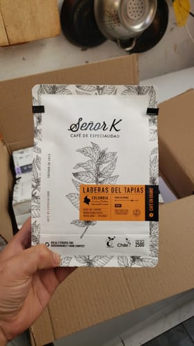 Customer photo review of Brasil | Natural Carmo de Minas 250 gramos | GRANO ENTERO