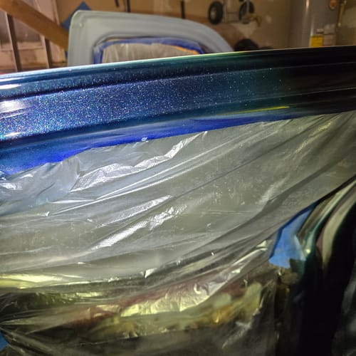 Customer photo review of The Abyss Candy Pearl Basecoat   -CLEARANCE