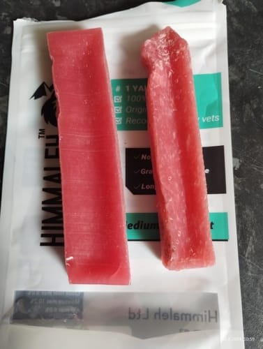 Customer photo review of Himmaleh Yak Chews For Dogs