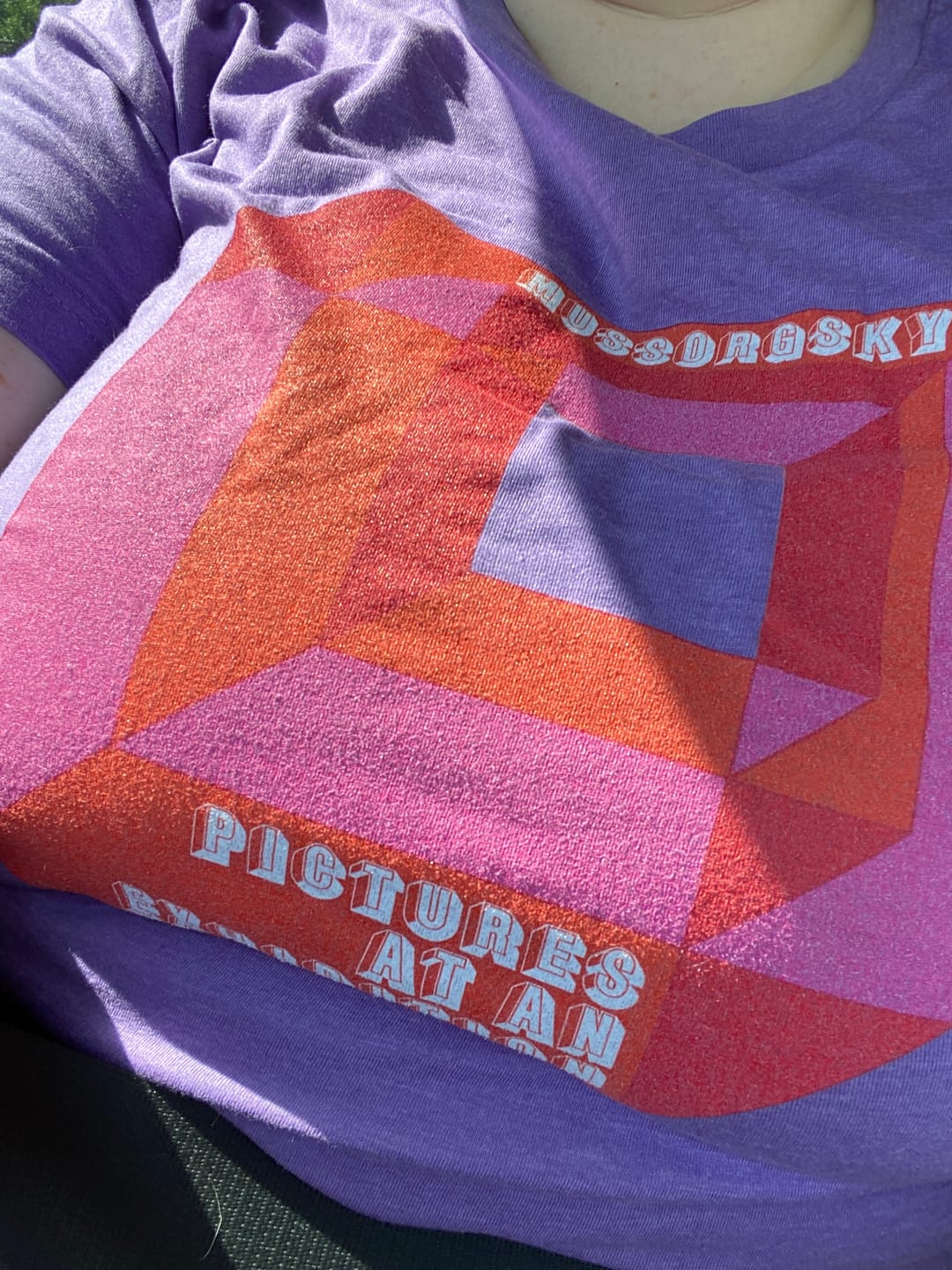 Customer photo review of Mussorgsky: Pictures at an Exhibition T-Shirt