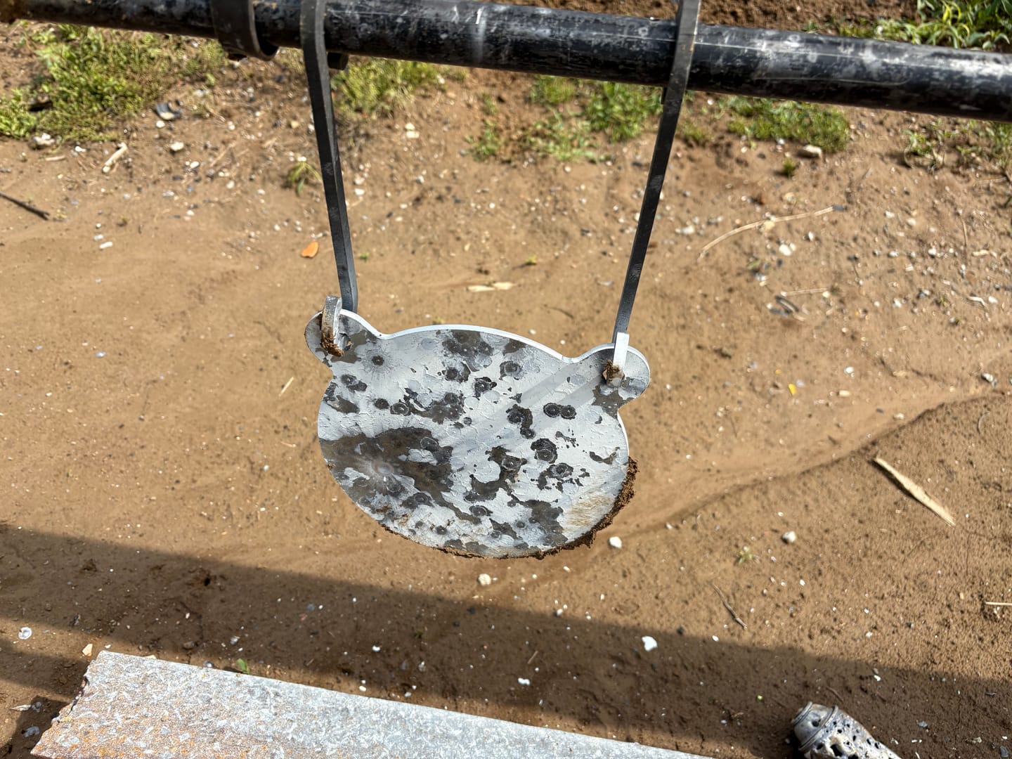 Customer photo review of AR500 Hanging Gongs