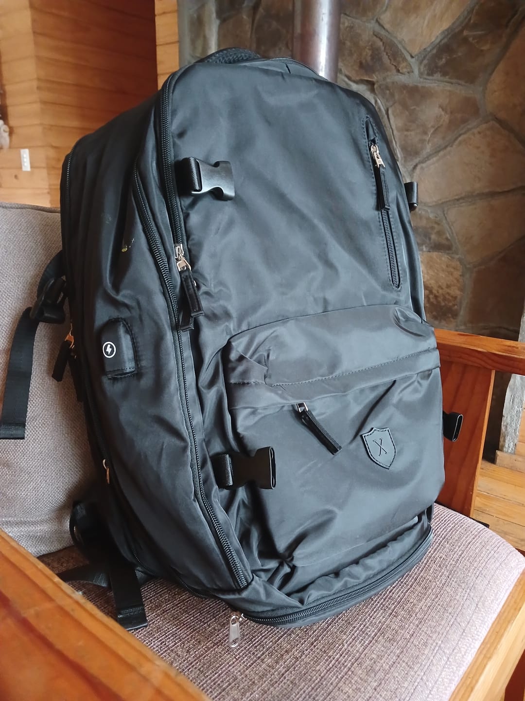 Customer photo review of Royal Travel Backpack
