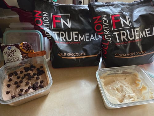 Customer photo review of True Meal Low Carb Meal Replacement