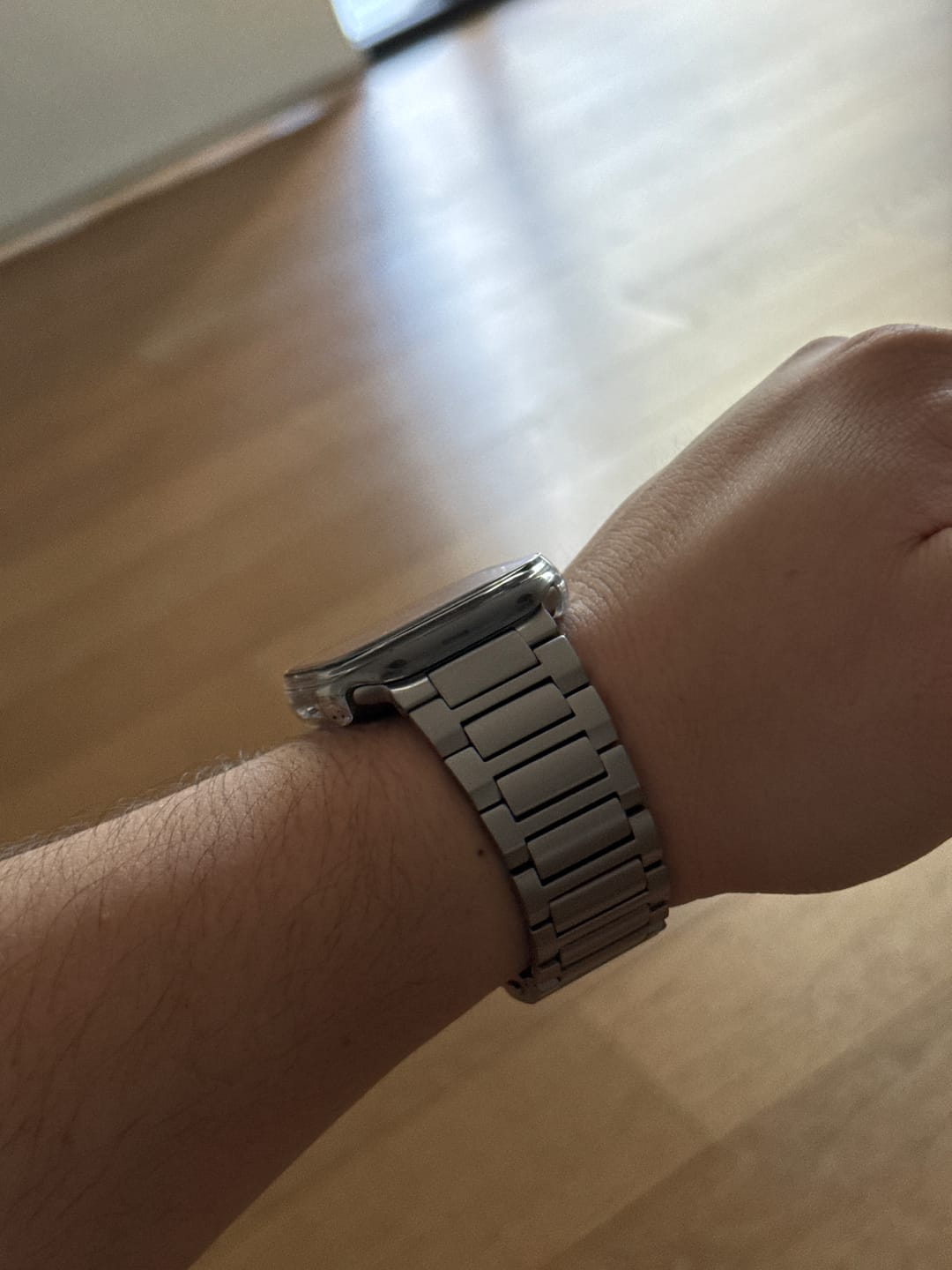 Customer photo review of Titanium Bracelet Pro