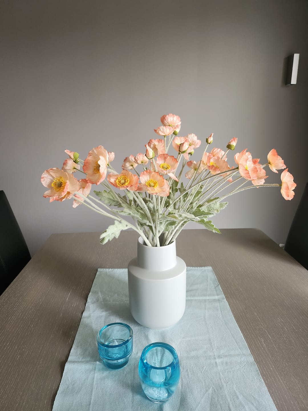 Customer photo review of Zijden Klaprozen - Oudroze