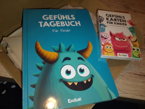 Customer photo review of Edubini Gefühlstagebuch für Kinder