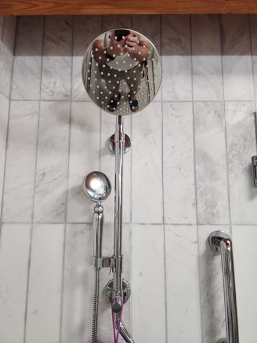 Customer photo review of 8 Inch Rain Shower Head