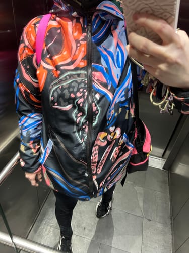 Customer photo review of PREVENTA Chubasquero Reversible PORTAL
