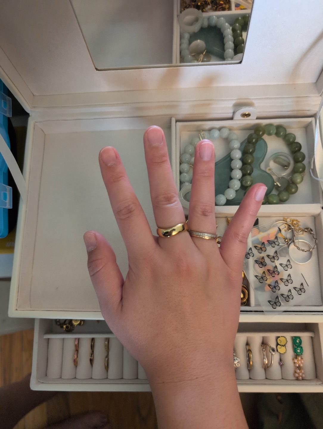 Customer photo review of Chunky Wave Ring