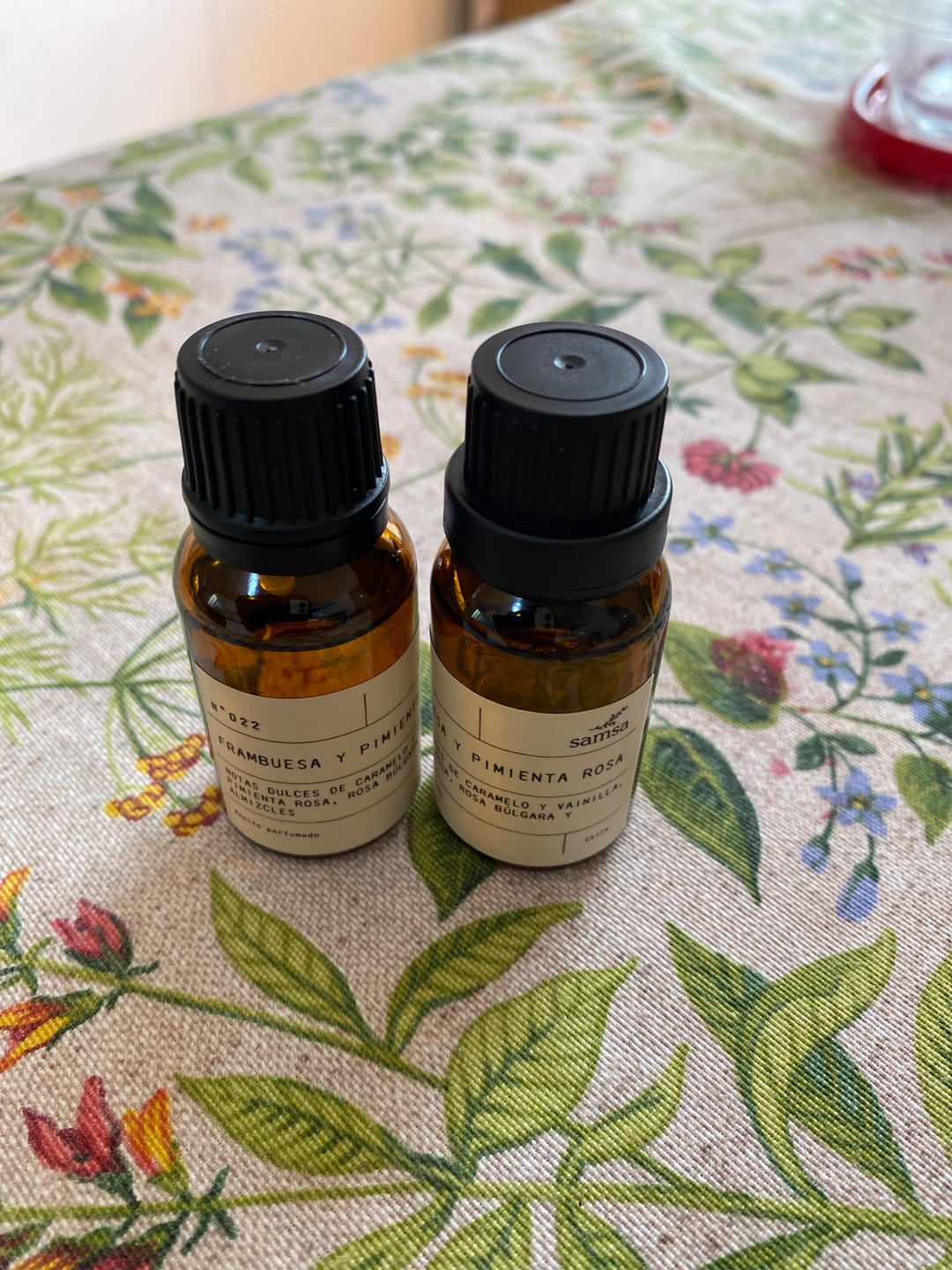 Customer photo review of 22 - Frambuesa y pimienta rosa