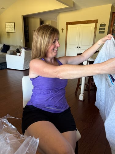 Customer photo review of Custom Digital Boat Artwork