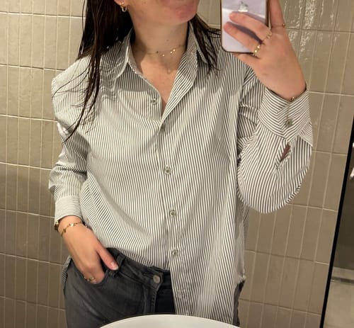 Customer photo review of Blouse Tess Groen