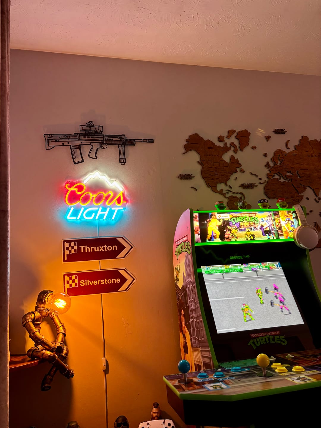 Customer photo review of L85A2 Silhouette Metal Wall Art