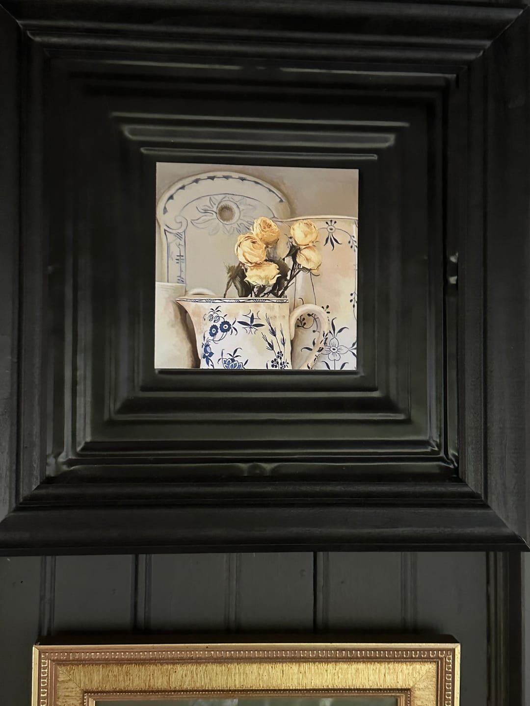 Customer photo review of Yellow Roses in vase