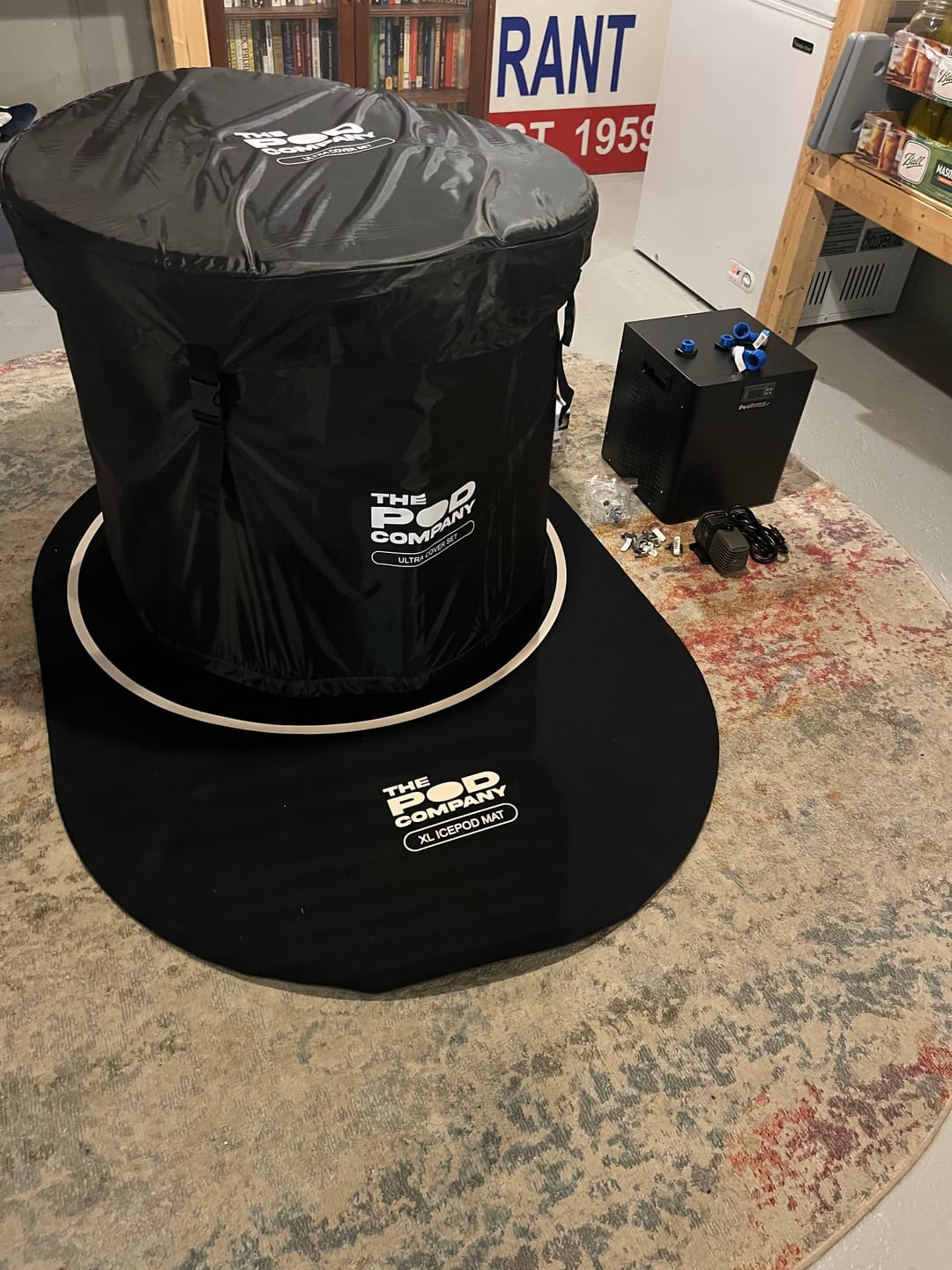 Customer photo review of XL IcePod Mat