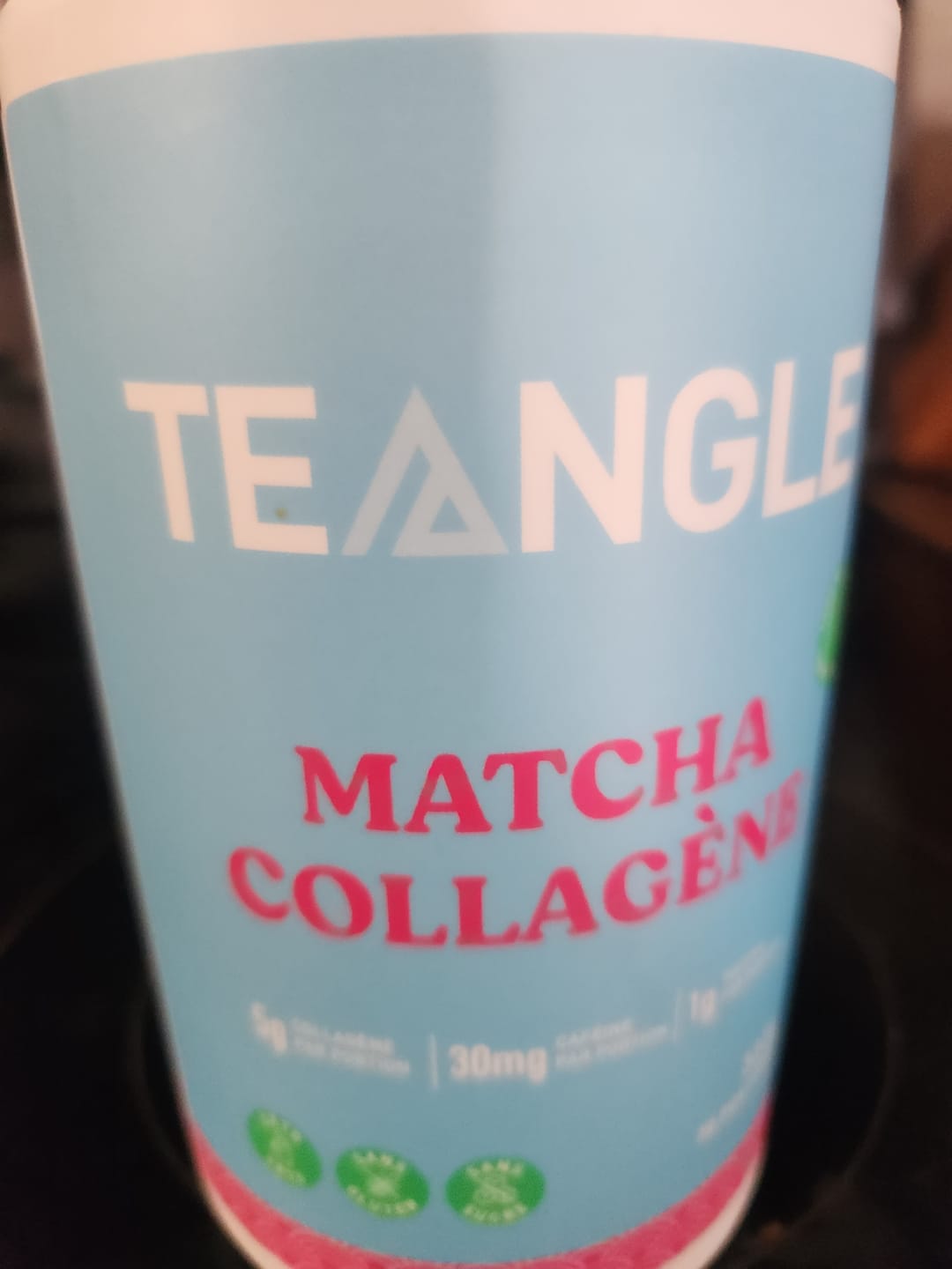 Customer photo review of Teangle - Matcha Collagène 30 portions