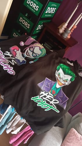 Customer photo review of His Psycho - Premium Hoodie Unisex