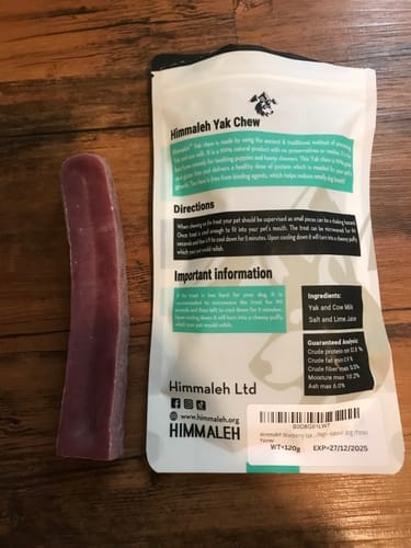 Customer photo review of Himmaleh Yak Chews For Dogs