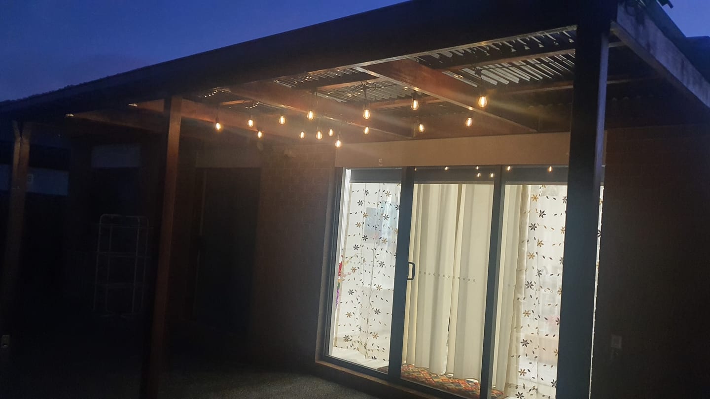 Customer photo review of Festoon Solar Lights (Series 2)