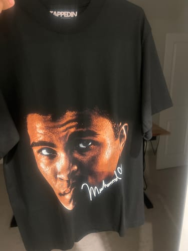 Customer photo review of "G.O.A.T." T-Shirt