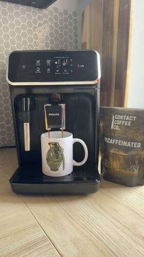 Customer photo review of Decaffeinated Coffee