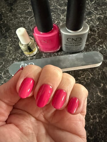 Customer photo review of CND™ Vinylux™ In Lust 15ml