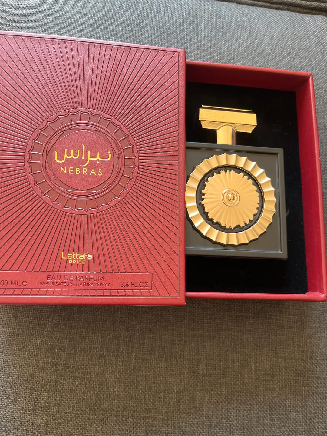 Customer photo review of Nebras Lattafa Perfumes EDP 100ml