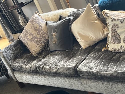 Customer photo review of Fabric Paint -- Dark Blue