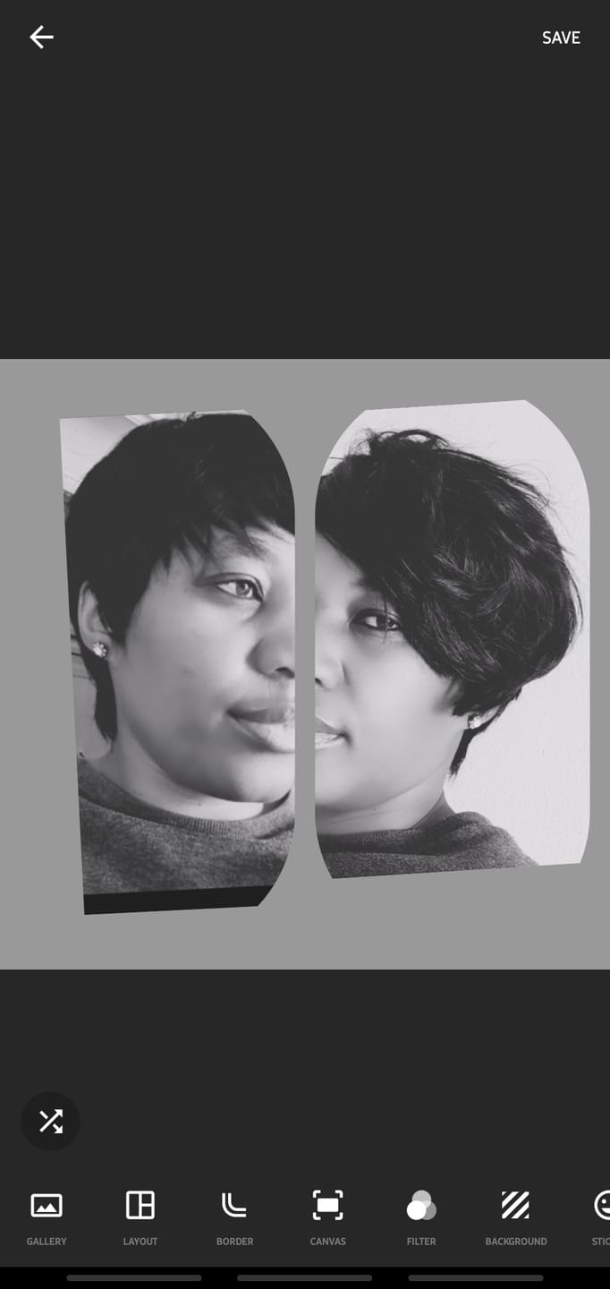 Customer photo review of MUSA - Brazilian Straight Pixie - Nat - 6"