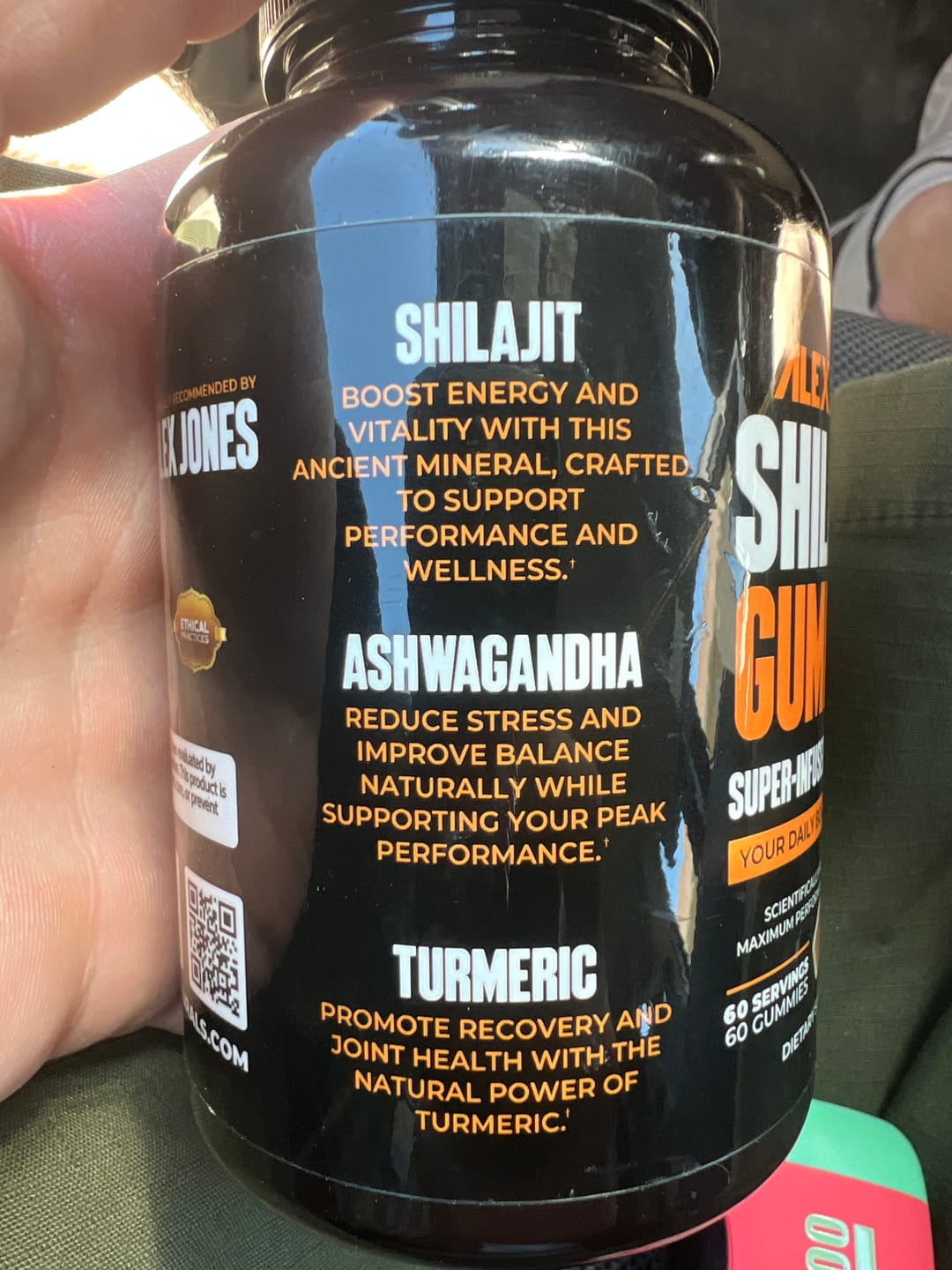 Customer photo review of (30-Day Subscription) Shilajit Gummies - Super-Infused Supplement