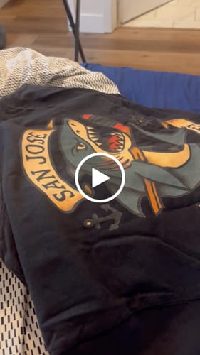 Customer video review of San Jose Hockey v1 T-Shirt