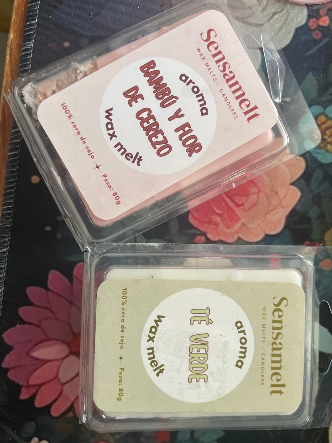 Customer photo review of Té verde - Wax melts