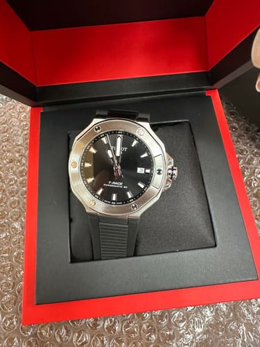 Customer photo review of Tissot T-Race Men's 41mm Automatic Watch T141.807.17.051.00