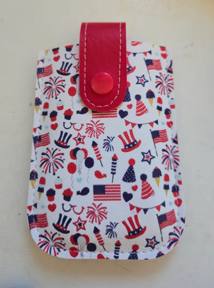 Customer photo review of POCH - Pull-out Card Holder Pattern