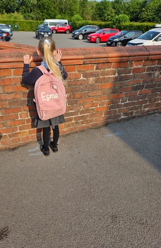 Lucy M. review of KNIT & CARRY – Personalized Knitted Backpack image 1 out of 1