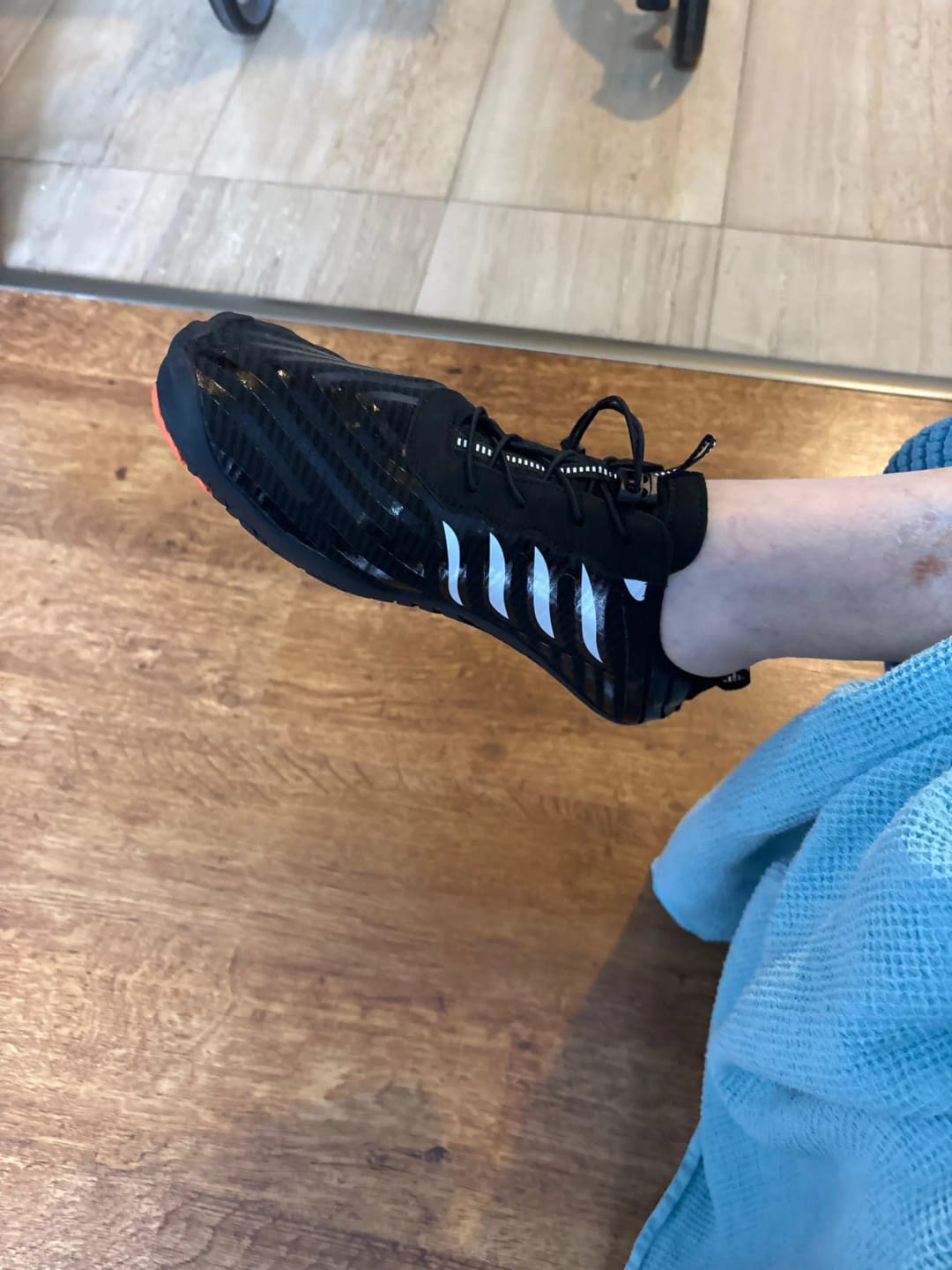 Customer photo review of Comfort Barefoot Shoes