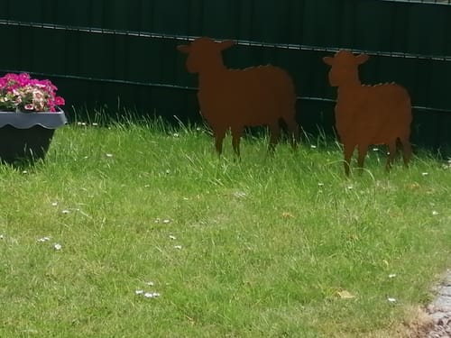 Customer photo review of Gartenstecker Oma & Opa